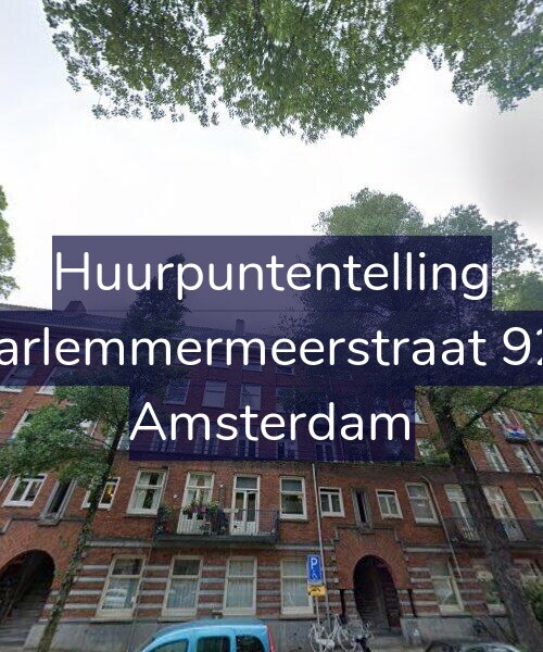 Foto gevel Huurpuntentelling voor Haarlemmermeerstraat 92-2, Amsterdam