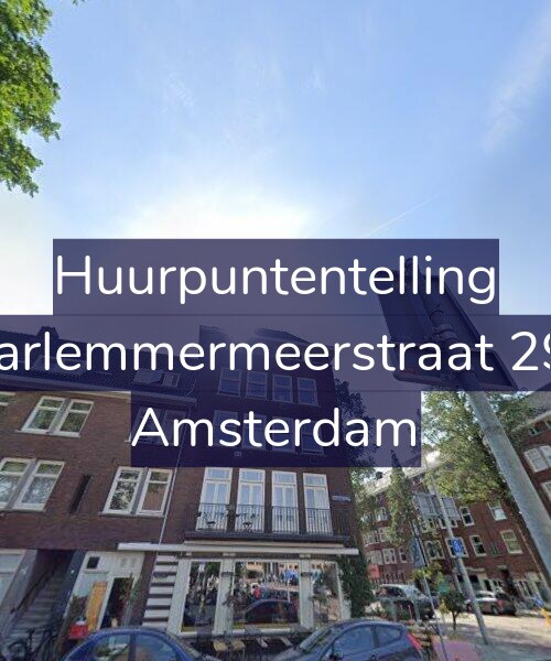 Foto gevel Huurpuntentelling voor Haarlemmermeerstraat 29-2, Amsterdam
