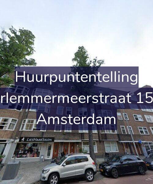 Foto gevel Huurpuntentelling voor Haarlemmermeerstraat 154-H, Amsterdam