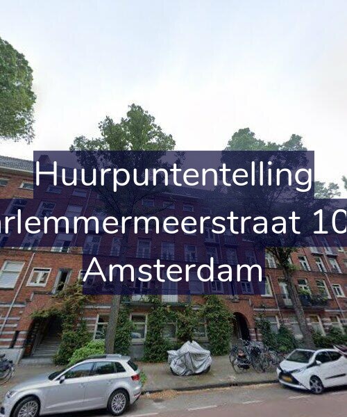 Foto gevel Huurpuntentelling voor Haarlemmermeerstraat 100-3, Amsterdam