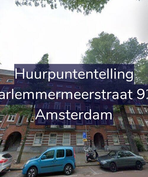 Foto gevel Huurpuntentelling voor Haarlemmermeerstraat 92-1, Amsterdam