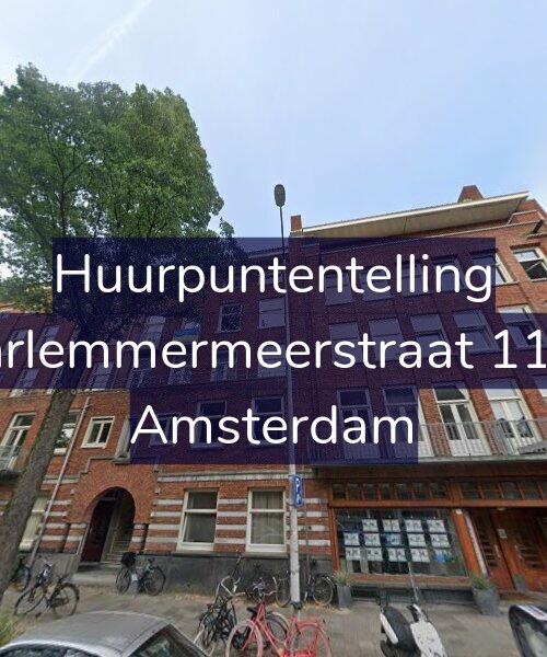 Foto gevel Huurpuntentelling voor Haarlemmermeerstraat 111-1, Amsterdam