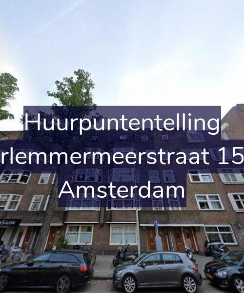 Foto gevel Huurpuntentelling voor Haarlemmermeerstraat 152-H, Amsterdam