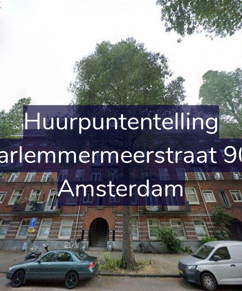 Foto gevel Huurpuntentelling voor Haarlemmermeerstraat 90-1, Amsterdam