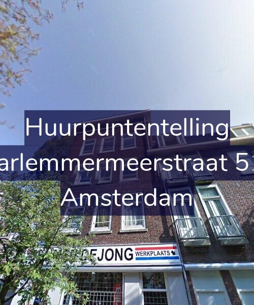 Foto gevel Huurpuntentelling voor Haarlemmermeerstraat 51-2, Amsterdam