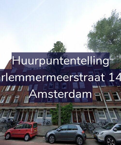 Foto gevel Huurpuntentelling voor Haarlemmermeerstraat 140-2, Amsterdam
