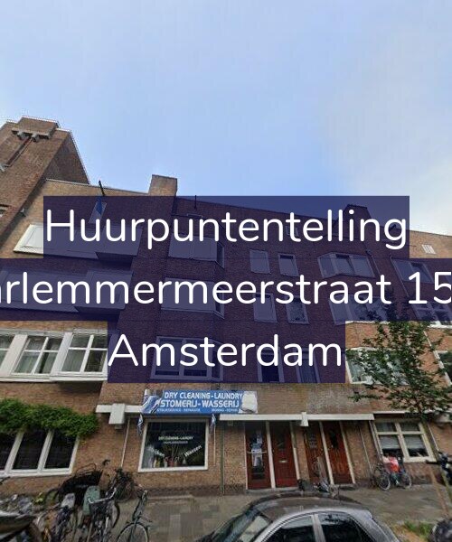 Foto gevel Huurpuntentelling voor Haarlemmermeerstraat 151-1, Amsterdam