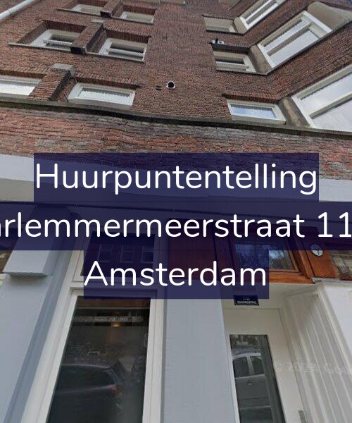 Foto gevel Huurpuntentelling voor Haarlemmermeerstraat 119-3, Amsterdam