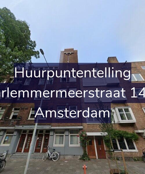 Foto gevel Huurpuntentelling voor Haarlemmermeerstraat 147-2, Amsterdam