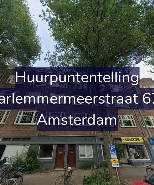 Foto gevel Huurpuntentelling voor Haarlemmermeerstraat 67-1, Amsterdam