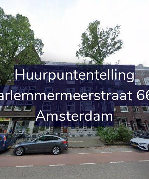 Foto gevel Huurpuntentelling voor Haarlemmermeerstraat 66-H, Amsterdam