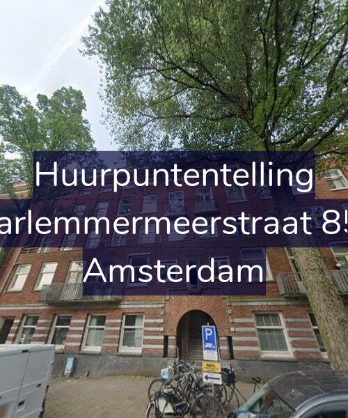 Foto gevel Huurpuntentelling voor Haarlemmermeerstraat 85-1, Amsterdam
