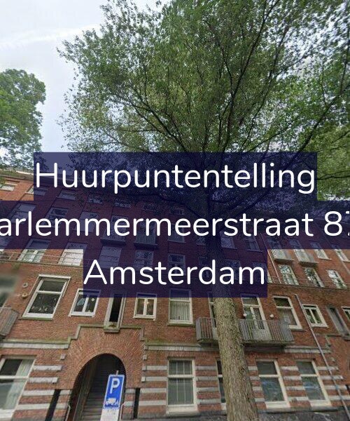 Foto gevel Huurpuntentelling voor Haarlemmermeerstraat 87-2, Amsterdam