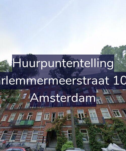 Foto gevel Huurpuntentelling voor Haarlemmermeerstraat 102-3, Amsterdam