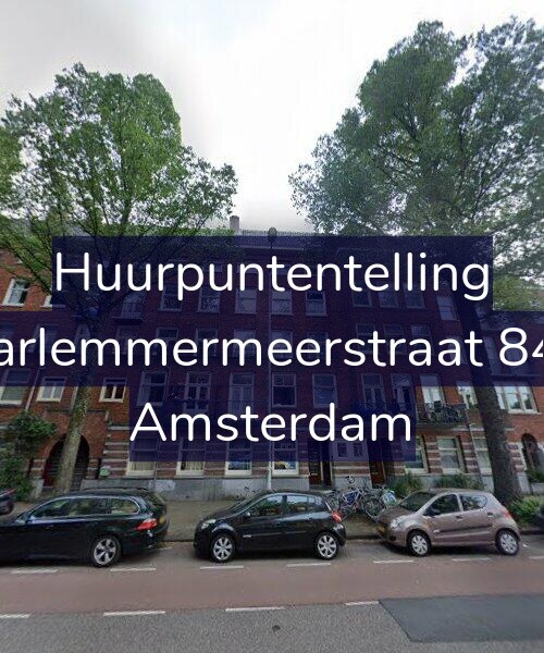 Foto gevel Huurpuntentelling voor Haarlemmermeerstraat 84-H, Amsterdam