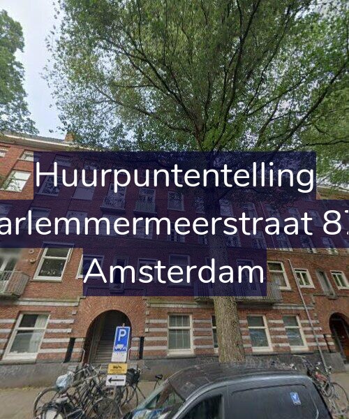 Foto gevel Huurpuntentelling voor Haarlemmermeerstraat 87-1, Amsterdam
