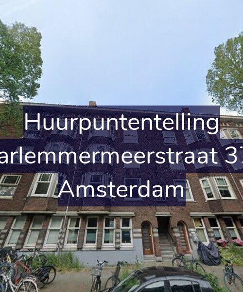 Foto gevel Huurpuntentelling voor Haarlemmermeerstraat 37-1, Amsterdam