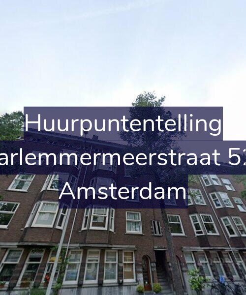 Foto gevel Huurpuntentelling voor Haarlemmermeerstraat 52-3, Amsterdam