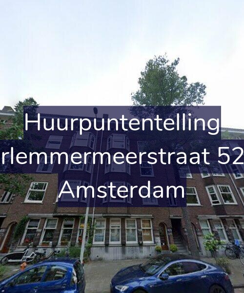 Foto gevel Huurpuntentelling voor Haarlemmermeerstraat 52-4A, Amsterdam