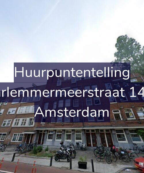 Foto gevel Huurpuntentelling voor Haarlemmermeerstraat 144-2, Amsterdam