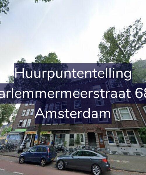 Foto gevel Huurpuntentelling voor Haarlemmermeerstraat 68-1, Amsterdam