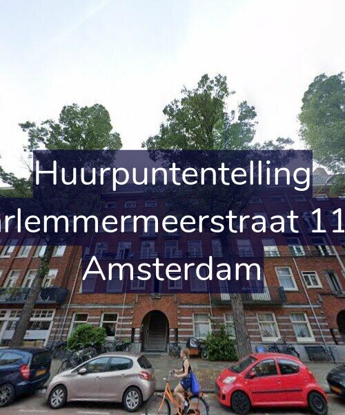 Foto gevel Huurpuntentelling voor Haarlemmermeerstraat 110-2, Amsterdam