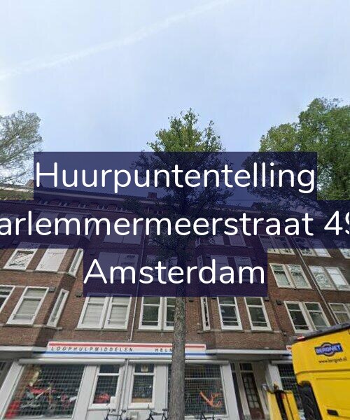 Foto gevel Huurpuntentelling voor Haarlemmermeerstraat 49-3, Amsterdam