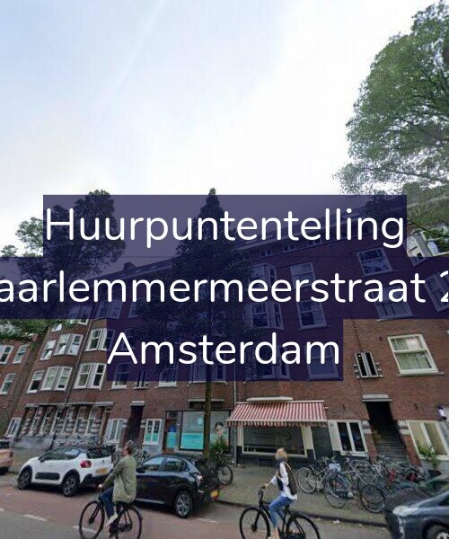 Foto gevel Huurpuntentelling voor Haarlemmermeerstraat 24, Amsterdam