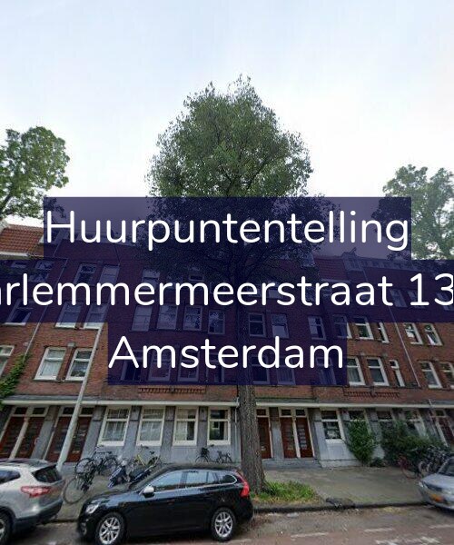Foto gevel Huurpuntentelling voor Haarlemmermeerstraat 136-3, Amsterdam