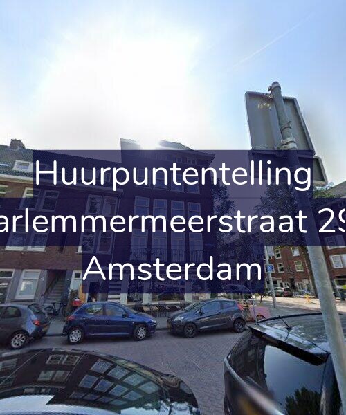 Foto gevel Huurpuntentelling voor Haarlemmermeerstraat 29-H, Amsterdam