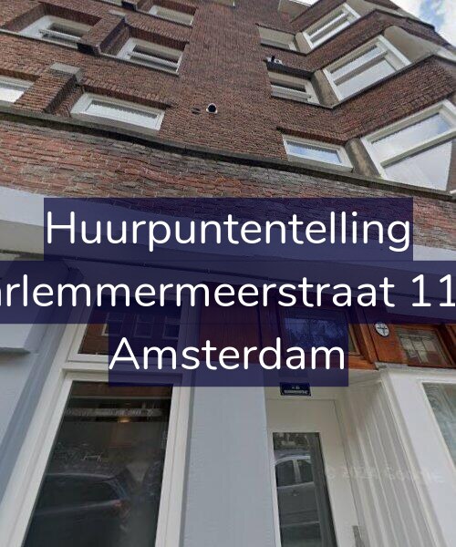 Foto gevel Huurpuntentelling voor Haarlemmermeerstraat 119-1, Amsterdam