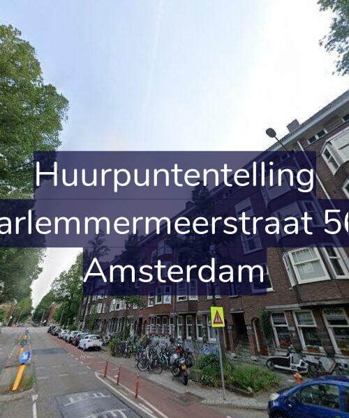 Foto gevel Huurpuntentelling voor Haarlemmermeerstraat 56-1, Amsterdam