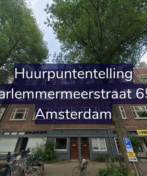 Foto gevel Huurpuntentelling voor Haarlemmermeerstraat 65-1, Amsterdam