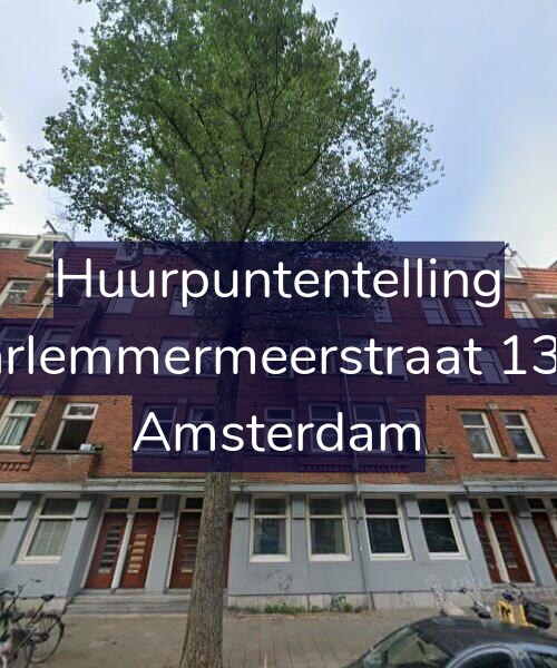 Foto gevel Huurpuntentelling voor Haarlemmermeerstraat 135-3, Amsterdam