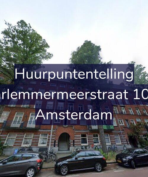 Foto gevel Huurpuntentelling voor Haarlemmermeerstraat 106-2, Amsterdam