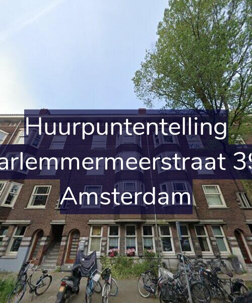 Foto gevel Huurpuntentelling voor Haarlemmermeerstraat 39-1, Amsterdam