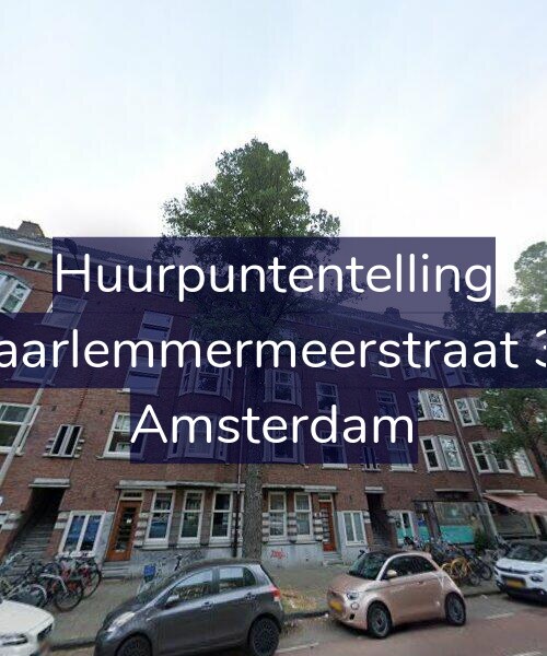 Foto gevel Huurpuntentelling voor Haarlemmermeerstraat 32, Amsterdam