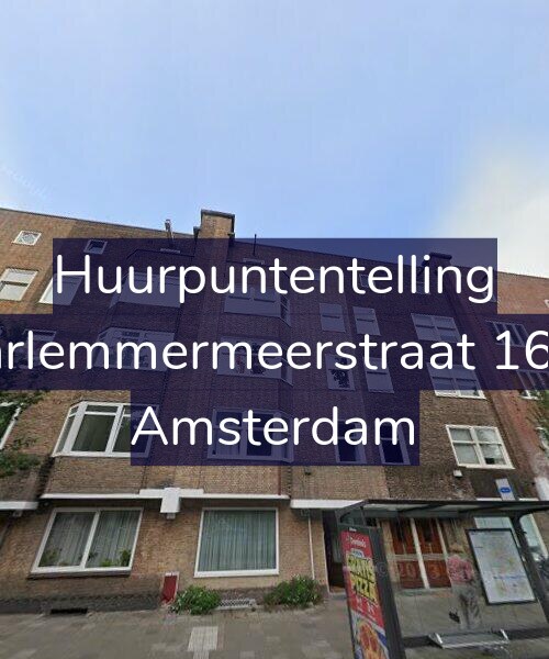 Foto gevel Huurpuntentelling voor Haarlemmermeerstraat 163-3, Amsterdam