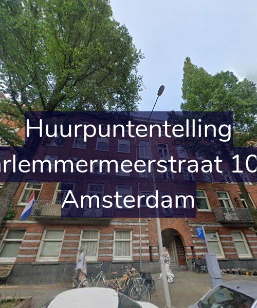 Foto gevel Huurpuntentelling voor Haarlemmermeerstraat 101-2, Amsterdam