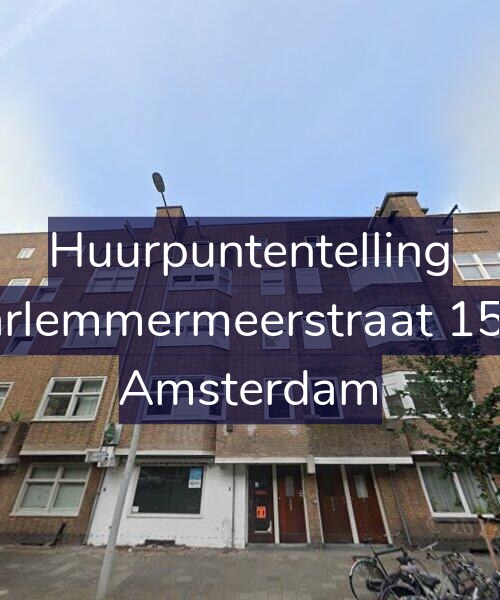 Foto gevel Huurpuntentelling voor Haarlemmermeerstraat 159-3, Amsterdam