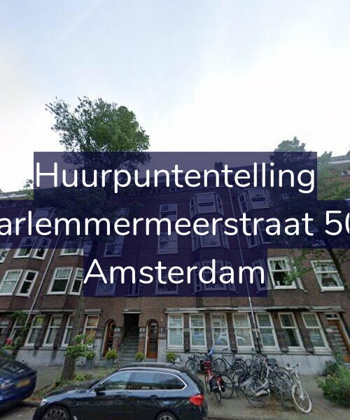 Foto gevel Huurpuntentelling voor Haarlemmermeerstraat 50-2, Amsterdam