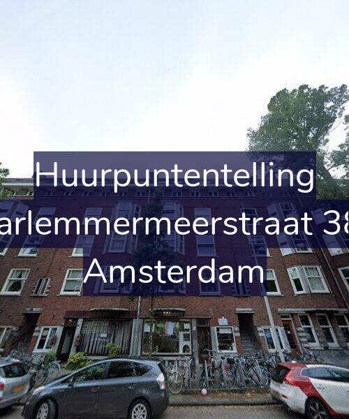Foto gevel Huurpuntentelling voor Haarlemmermeerstraat 38-4, Amsterdam