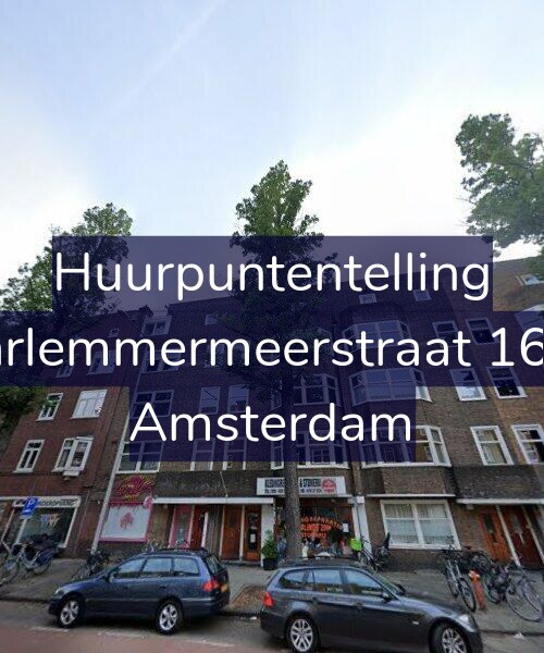 Foto gevel Huurpuntentelling voor Haarlemmermeerstraat 162-1, Amsterdam