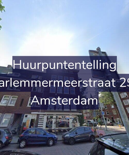 Foto gevel Huurpuntentelling voor Haarlemmermeerstraat 29-1, Amsterdam