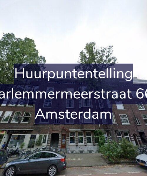 Foto gevel Huurpuntentelling voor Haarlemmermeerstraat 66-1, Amsterdam