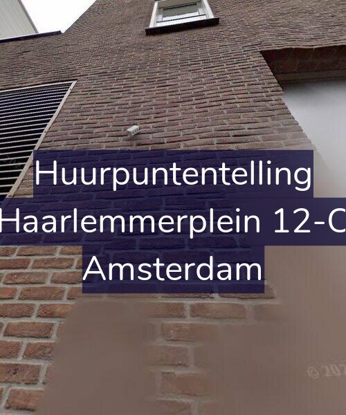 Foto gevel Huurpuntentelling voor Haarlemmerplein 12-C, Amsterdam
