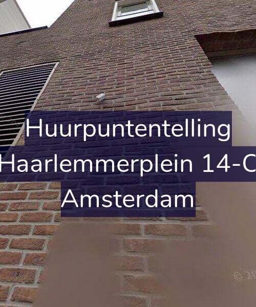 Foto gevel Huurpuntentelling voor Haarlemmerplein 14-C, Amsterdam