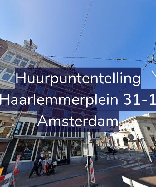 Foto gevel Huurpuntentelling voor Haarlemmerplein 31-1, Amsterdam