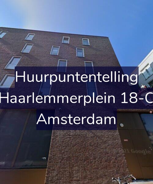 Foto gevel Huurpuntentelling voor Haarlemmerplein 18-C, Amsterdam