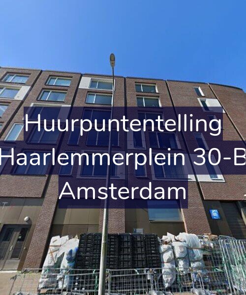 Foto gevel Huurpuntentelling voor Haarlemmerplein 30-B, Amsterdam